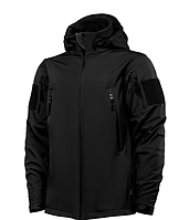 Куртка Energy на флісі чорний софтшелл SoftShell знімний капюшон розмір М