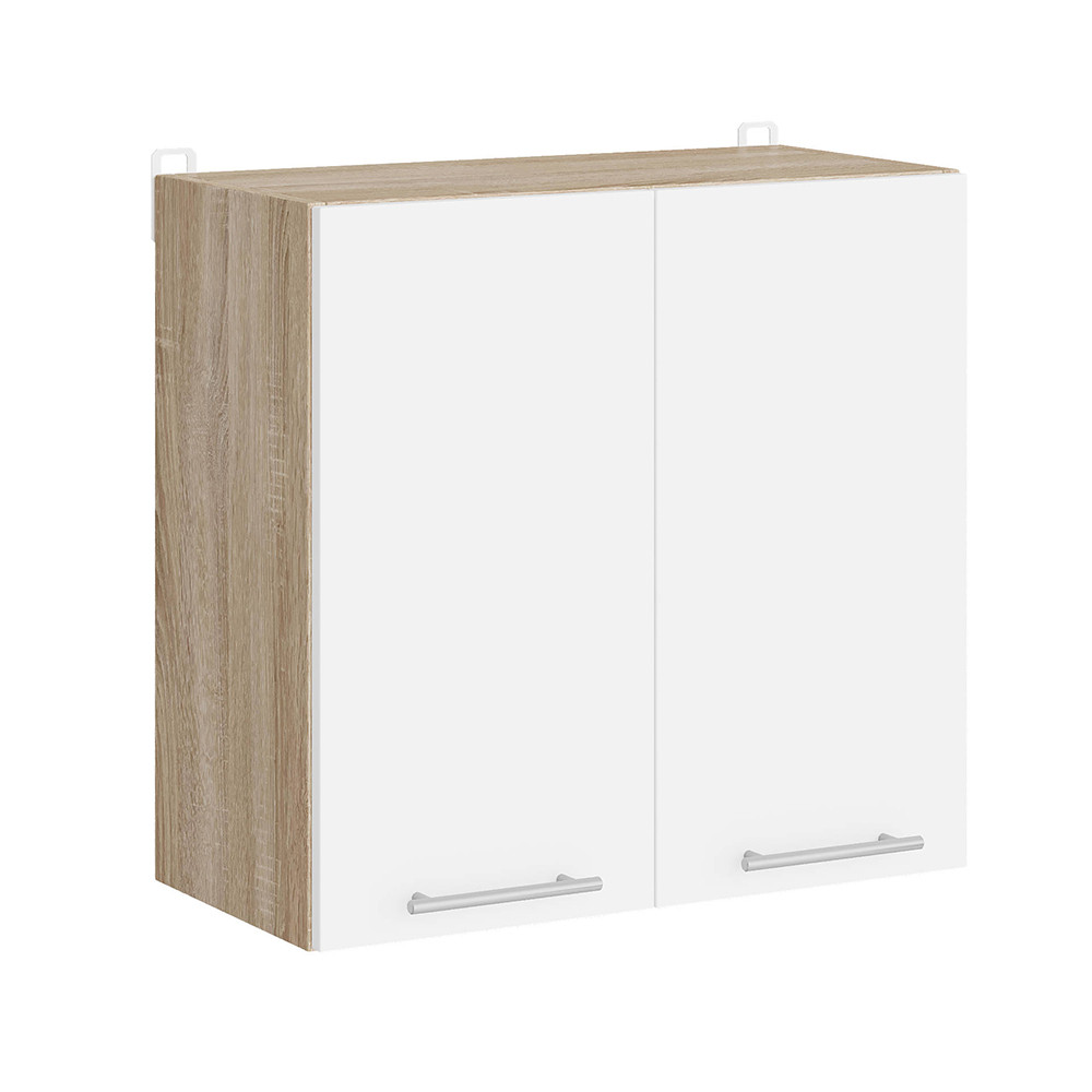 Кухонний модуль з сушаркою для посуду Еверест Еко 600 дуб сонома/німфея альба 60х30х58 см (DTM-071008), фото 1