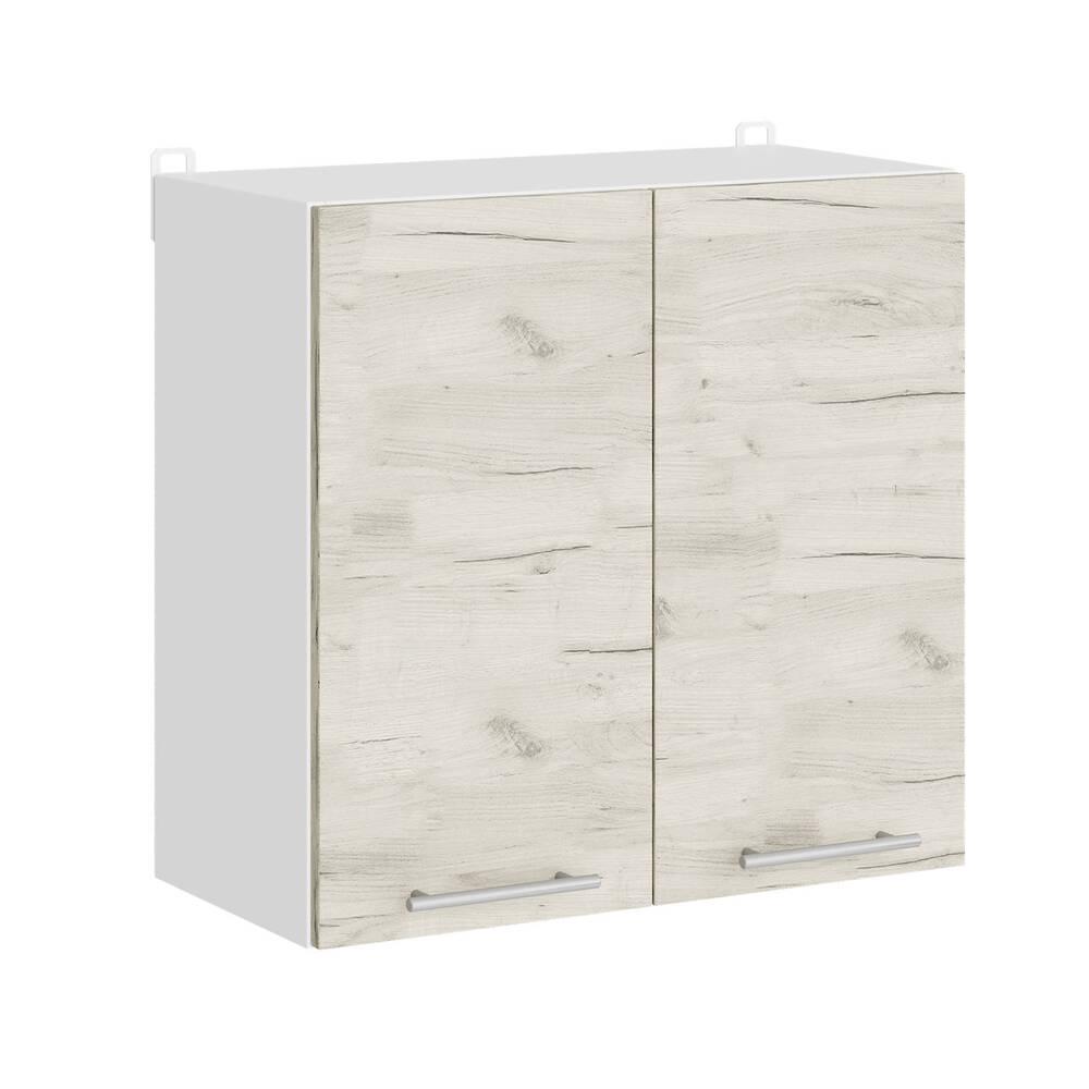 Кухонний модуль верхній Еверест Еко 600 дуб крафт білий/білий 60х30х58 см (DTM-071009), фото 1