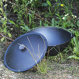 Казан татарський ЧАВУННИЙ - 10 л. Казан для багаття, пікніка. Чавунний посуд