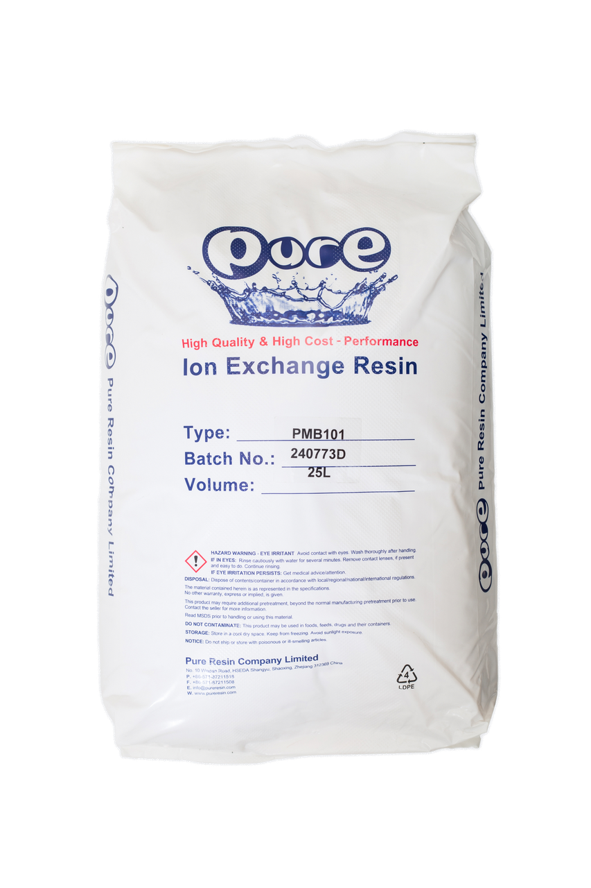 Іоніт змішаної дії PURE RESIN PMB101-2 (аналог Dowex MB-50) — (25 л/мішок)