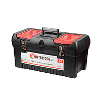 Ящик для інструментів із металевими замками, 24" 610x255x251 мм INTERTOOL BX-1024