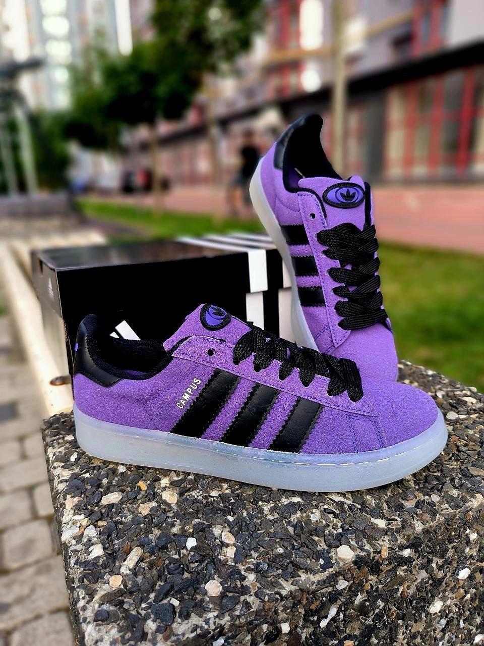 Чоловічі Кросівки Adidas Campus 00s Purple Black / Адідас Кампус 00
