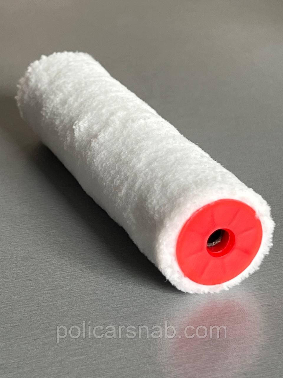 Валик малярний Велюр 150мм х 30мм х 6мм Інструмент валік для лакофарбових матеріалів Ролік для фарбування гладкої поверхні, фото 1