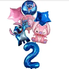 Набір куль Стіч із цифрою