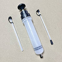 Шприц для технічних рідин 200 мл. 2 насадки вир-во INTERTOOL AT-3071