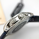 Pagani Design YS008 Silver-Blue Годинник чоловічий кварцовий водонепроникний з хронографом сапфірове скло, фото 9