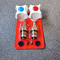 Набір букси + ручки комплект до радянських змішувачів