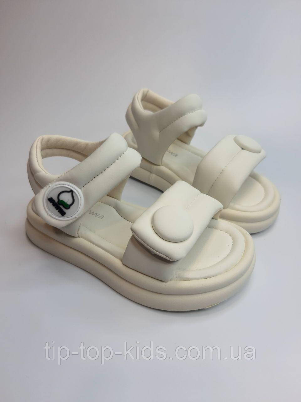 Босоножки для девочки Apawwa 1320 black черные р. 26-30, фото 1