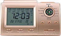 Мусульманський настільний годинник Cikonielf. Цифровий ісламський годинник з LCD дисплеєм будильником та нагадуванням.