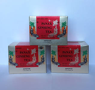 Чай з корейським женьшенєм Panax Ginseng Tea, 10 пакетов по 3г