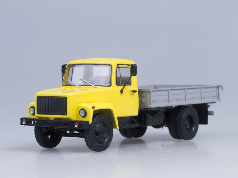 Модель Вантажівка ГАЗ-33073 (двиг. ЗМЗ-513) Вантажне таксі (жовтий) | Автоісторія