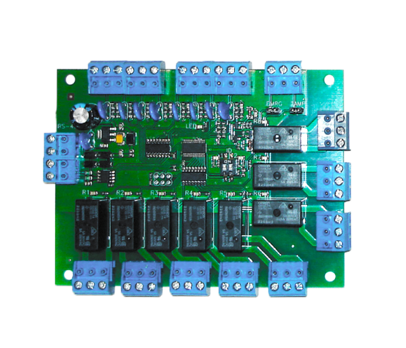 Релейний виконавчий модуль ліфтового контролера U-Prox RM