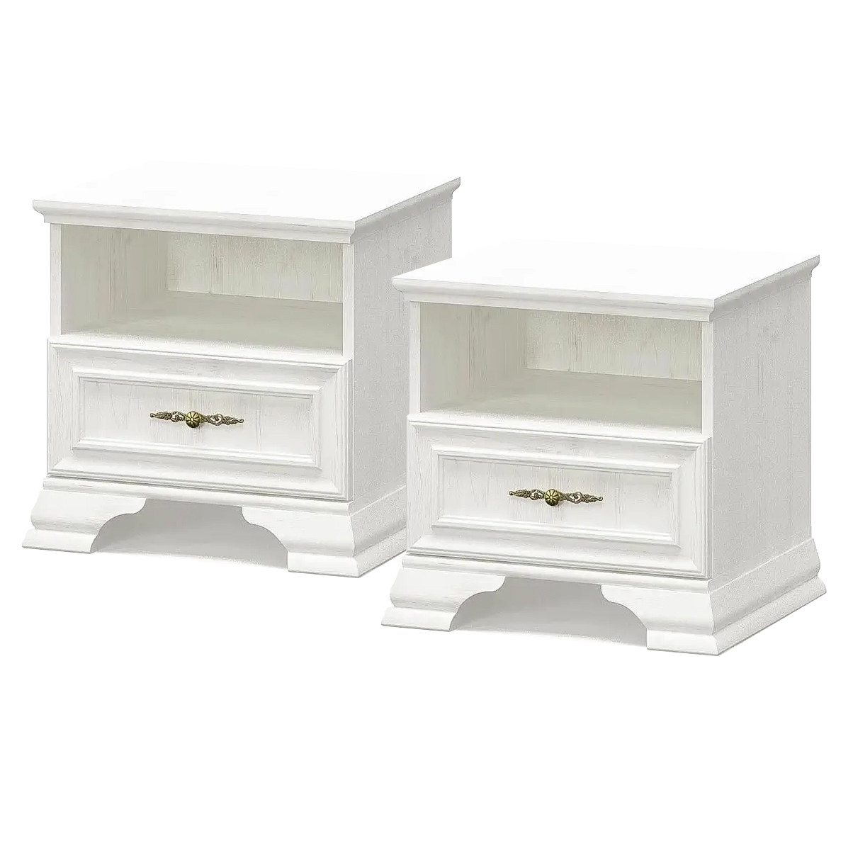 Тумба приліжкова 1Ш Іріс (комплект 2шт.) Мебель-сервіс, фото 1