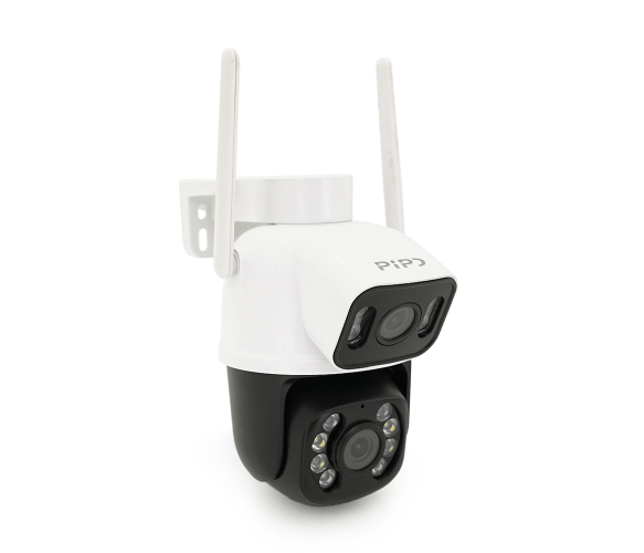 Відеокамера 4+2Мп SD/карта вулична Wi-Fi/LAN з двома об'єктивами PP-IPC35D4MP25 PTZ 2.8mm ICSee