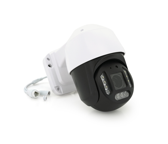 Відеокамера вулична 5 Мп моторизований об'єктив SD/карта PiPo PP-IPC36D5MP40 PTZ 2.8-12mm POE ICSee