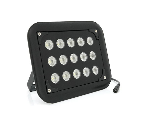 Прожектор спрямований із сутінковим датчиком YOSO 12V 24W, 15LED, IP66, кут огляду 60°, дальність до 50м, 177*138*65мм, BOX