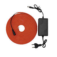 Готовий набір неонової стрічки PROLUM™ 12V; 6x12; 5M; Червоний