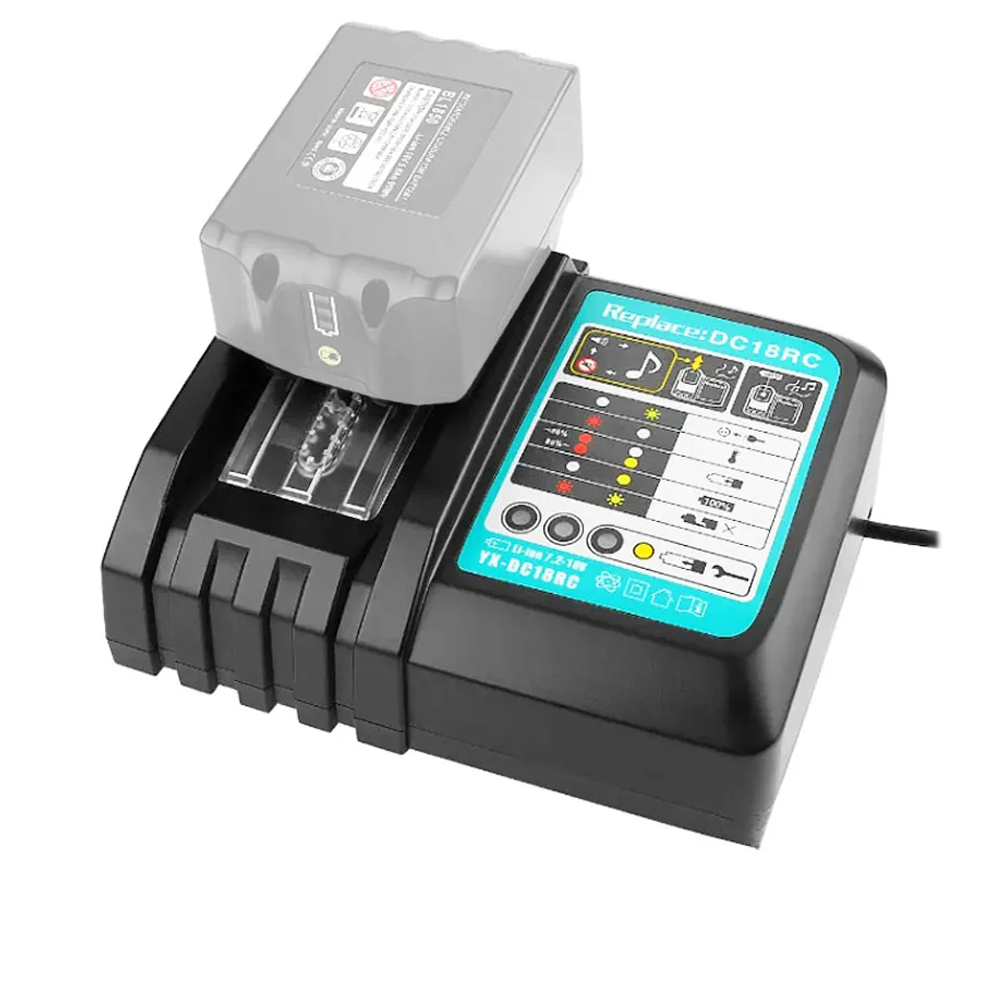 Пристрій для швидкої зарядки Li-ion акумуляторів Makita 14.4-18V DC18RC