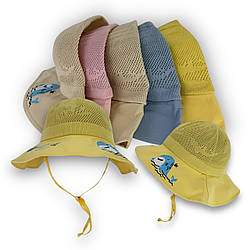 ОПТ Літня панамка дитяча, 52 р. (5 шт./паковання)