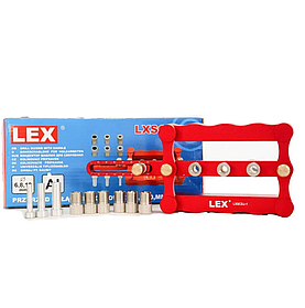 Меблевий кондуктор для свердління отворів LEX LXSCDJ-1