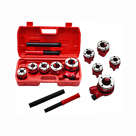 Набір плашок для нарізки різьби труб 5 шт. Silver S10431