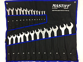 Набір комбінованих ключів Mastiff 25 шт. 6-32 мм MF25632