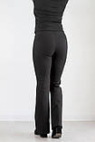 Штани жіночі трикотажні з високою посадкою 846, фото 2
