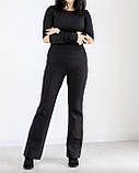 Штани жіночі трикотажні з високою посадкою 846, фото 3