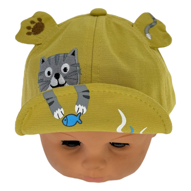 Детская кепка с мягким козырьком