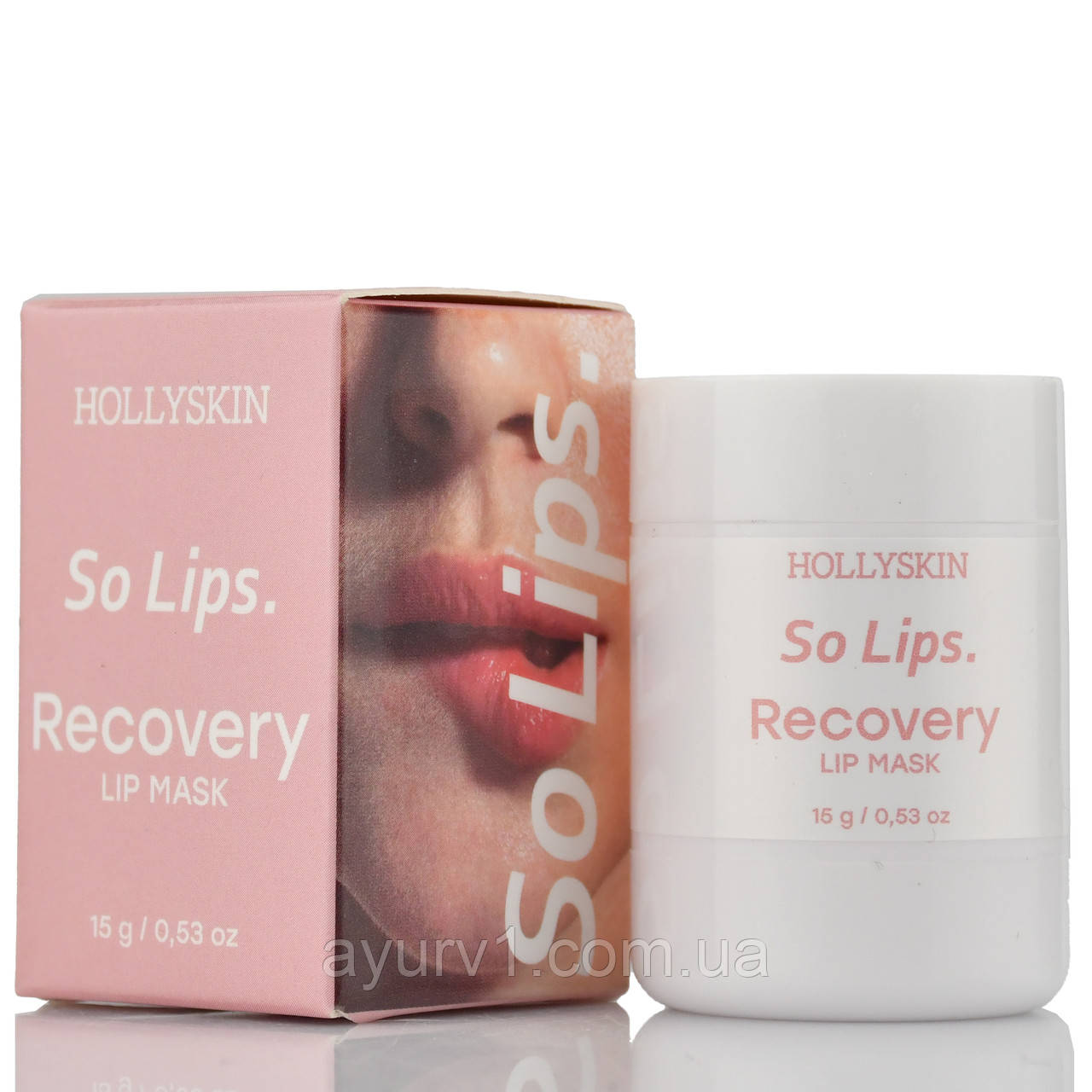 Відновлююча маска-бальзам для губ So lips Recovery Lip Mask Hollyskin 15 г