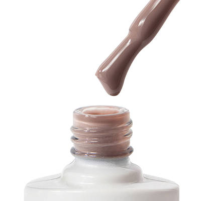 Гель-лак Nice for you Nudes Cool 005-С Коричнево-нюдовий 8.5 г