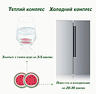 Багаторазова охолоджувальна маска для очей Кавун, фото 4