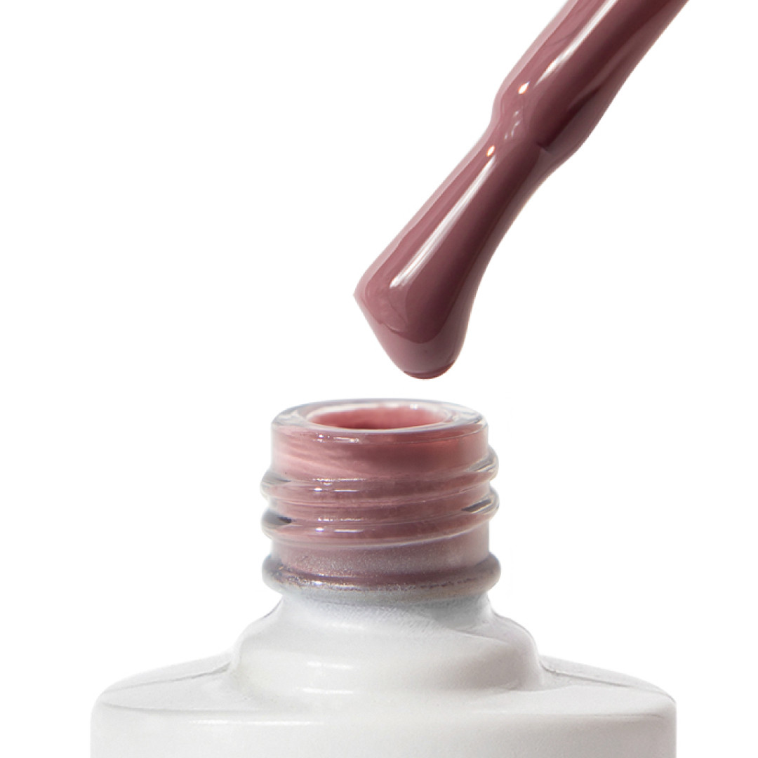 Гель-лак Nice for you Nudes Cool 070-С Пудрово-каштановий 8.5 г