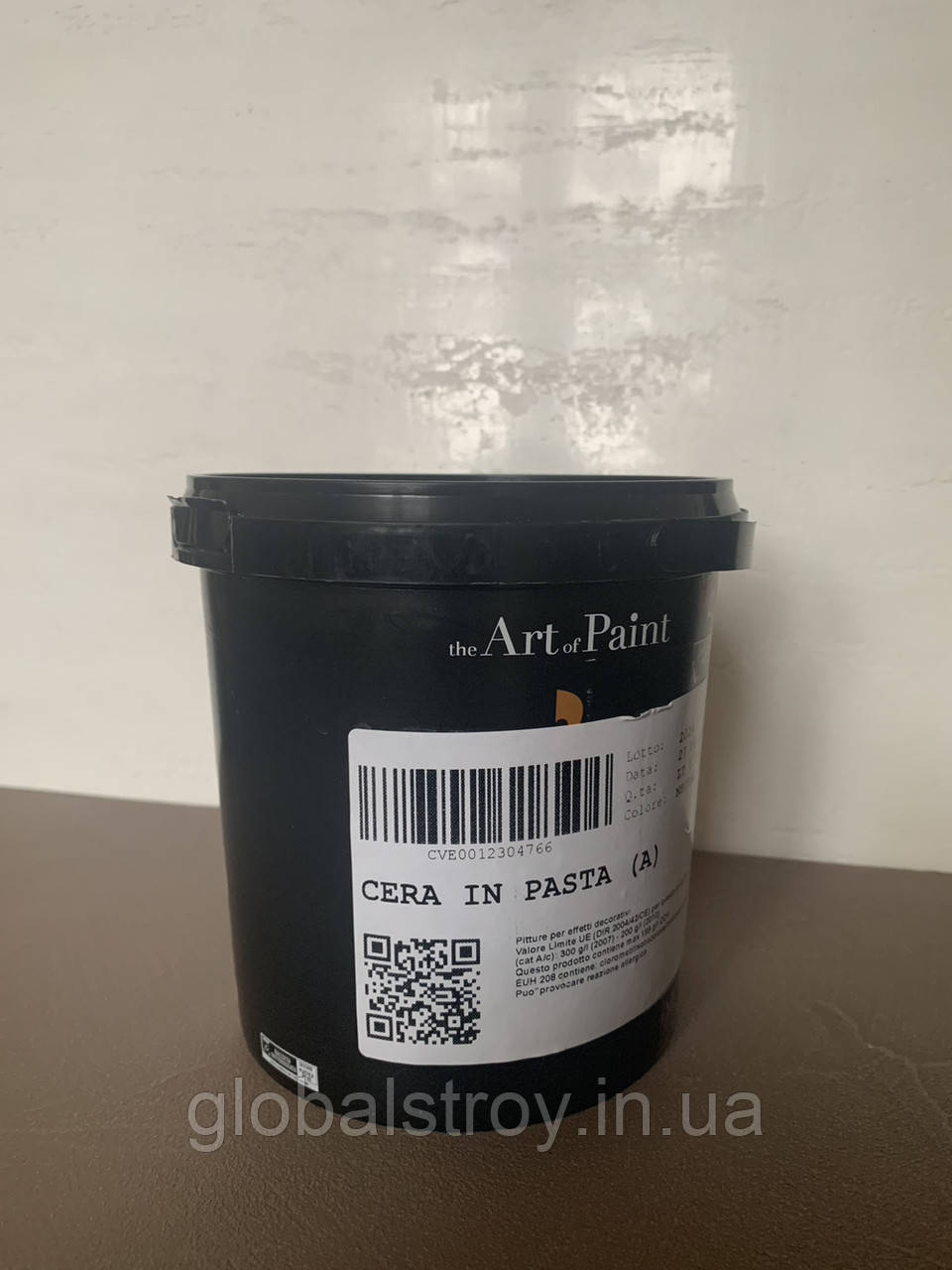 Супер глянсовий віск паста для венеціанки та марморіно olorificio Veneziano Cera in Pasta А упаковка 1 л, фото 1
