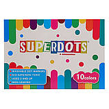 Дитячі крапкові маркери 35509, 10 кольорів по 60 мл, фото 4