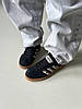 Жіночі кросівкиAdidas Spezial Leopard  Адідас Спеціал чорні повсякденні замша текстиль демісезон, фото 10