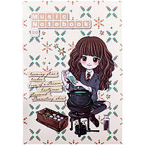 Зошит для нот А4 20 аркушів Harry Potter HP25-404 Kite, 71084