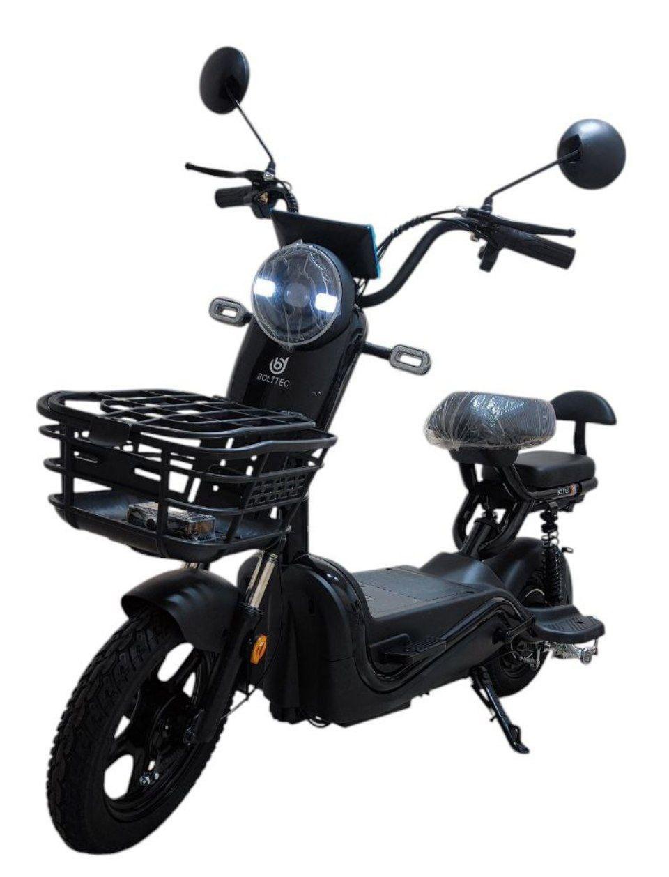 Електровелосипед Bolttec 800W з'ємний акумулятор 19Ah Li-ion Чорний, фото 1