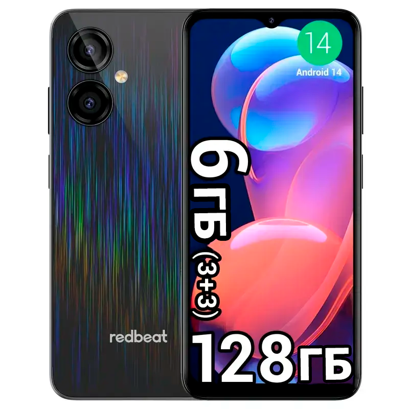 Смартфон Redbeat D5 6/128 Dark blue, фото 1