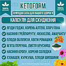 КетоФорм 80 Капсул для схуднення зниження ваги від набору надмірної ваги KetoForm, фото 3