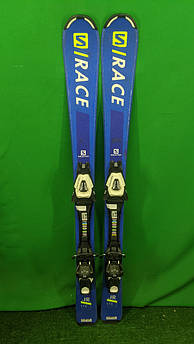 Гірські лижі  Salomon S/Race jr 110 см  карвінг б/у