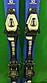 Гірські лижі  Salomon S/Race jr 110 см  карвінг б/у, фото 4