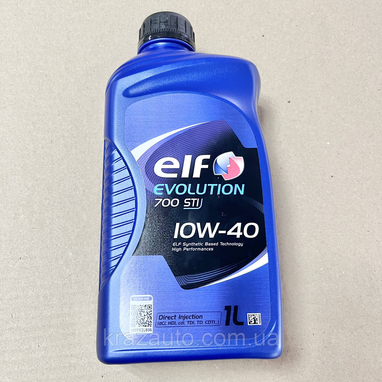 Олива моторн. ELF Evolution 700 STI 10W-40 (SN) (Каністра 1л) (214125) 41071120974, фото 1