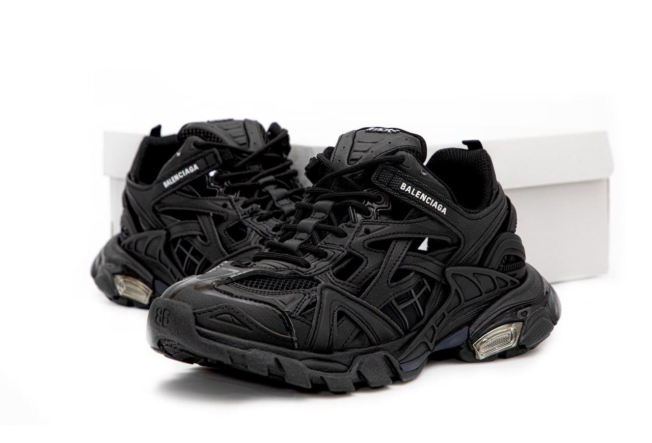 Чоловічі чорні Кросівки Balenciaga Track 2.0