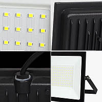 Світлодіодний LED прожектор, тепле жовте світло 30W IP66