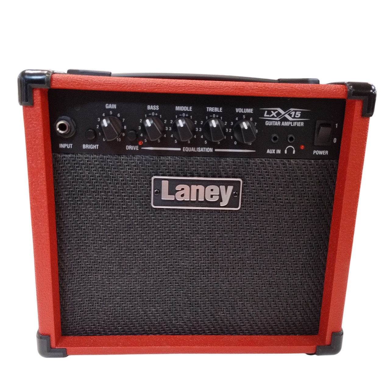 Комбопідсилювач для електрогітари Laney LX15-RED, фото 1
