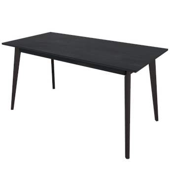 Стіл обідній Неман БОН 1380х780 ДСП Вугільний камінь 18 мм/Венге