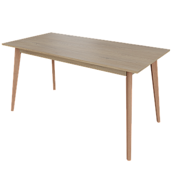 Стіл обідній Неман БОН 1380х780 ДСП Дуб кремона торро/Лак