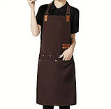 Фартух для продавця кухні парикмахера майстра бариста клінінга, фото 9